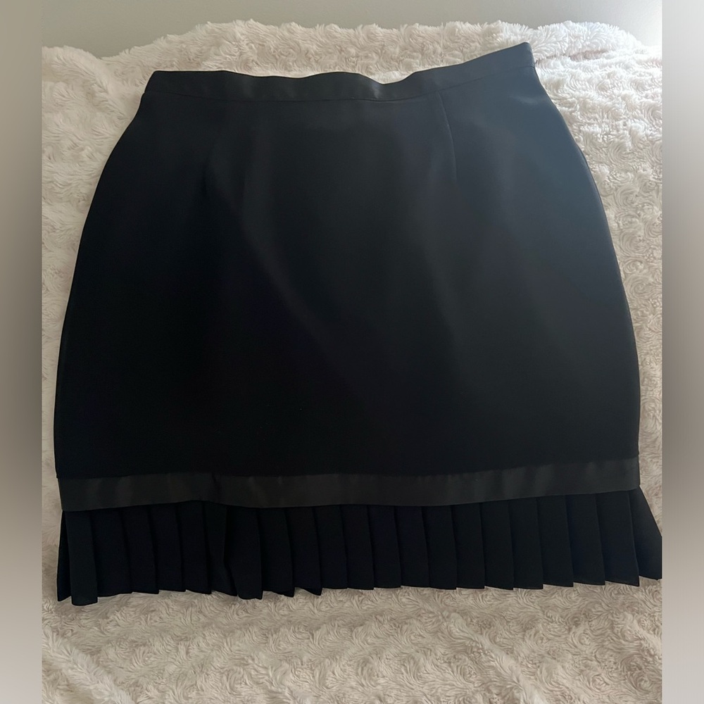 Black evening skirt